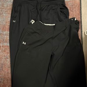 Lot of two gently used Under Armour women’s size large joggers.